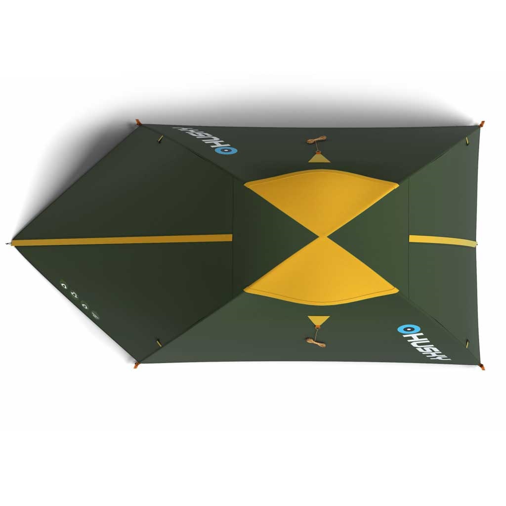 نما از بالا چادر هاسکی مدل BIZAM 2 CLASSIC