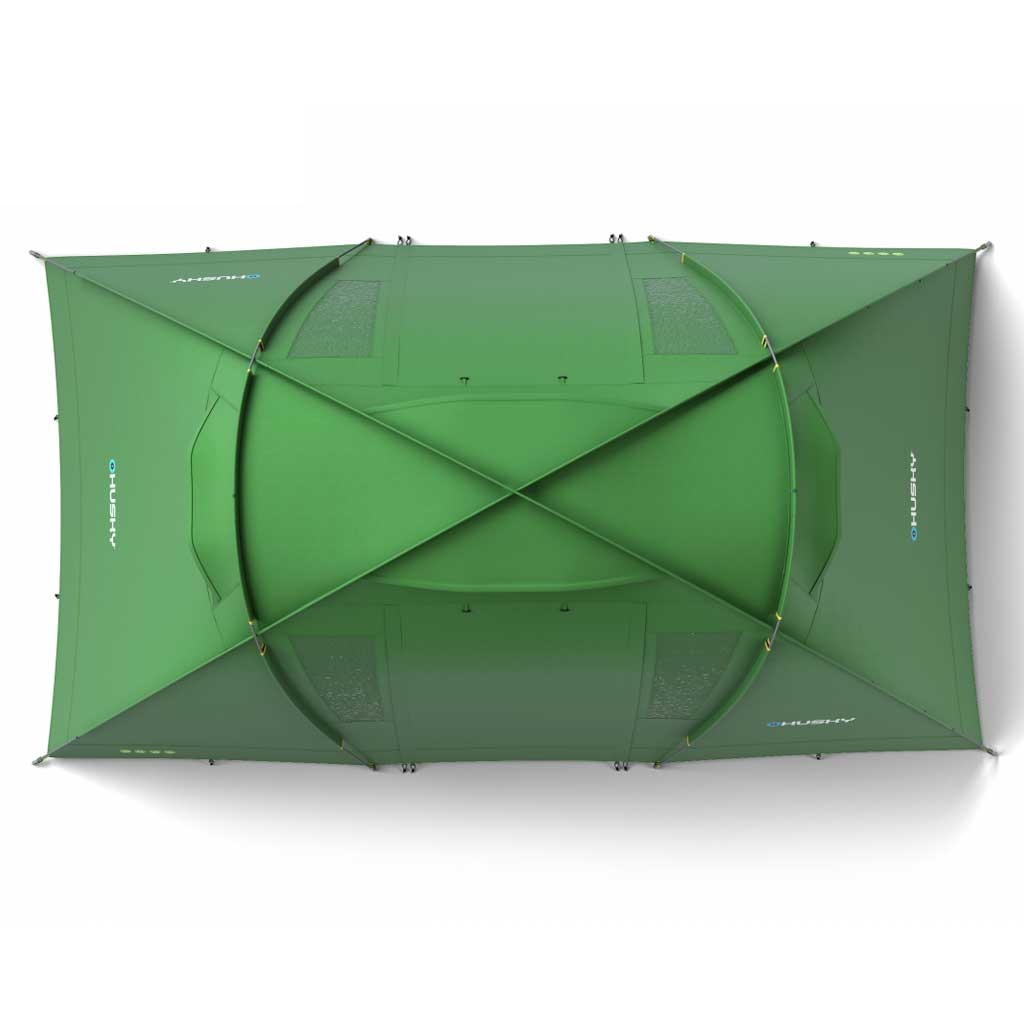 نما از بالا چادر هاسکی مدل Brime 4-6 New Dural