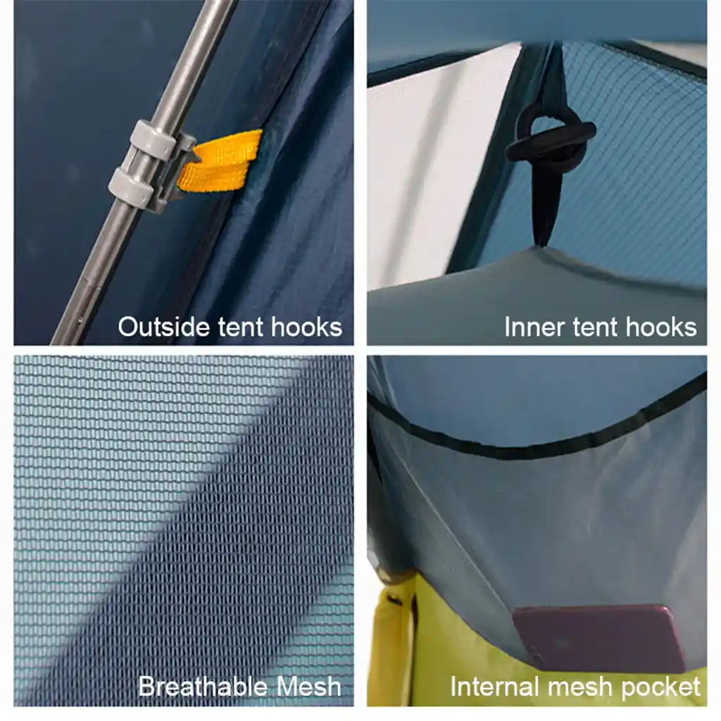 چادر مسافرتی نیچرهایک مدل CLOUD PEAK 2 کد NH19K240-Y