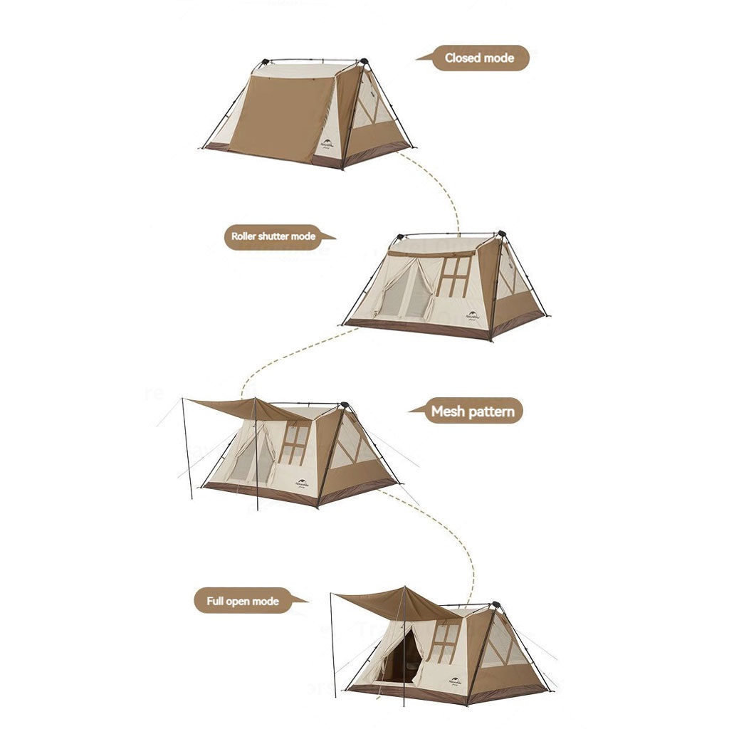 چادر مسافرتی نیچرهایک کد CNH22ZP029
