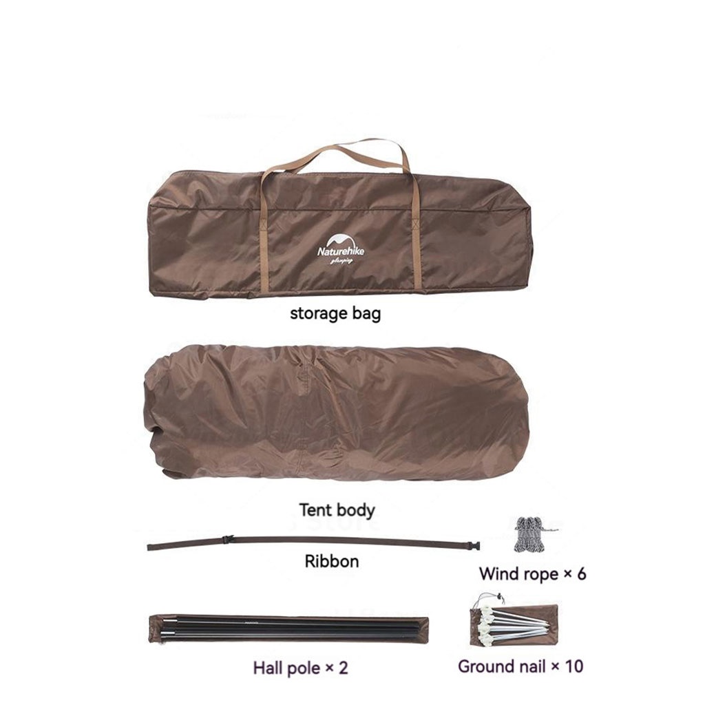 اقلام همراه چادر نیچرهایک کد CNH22ZP029