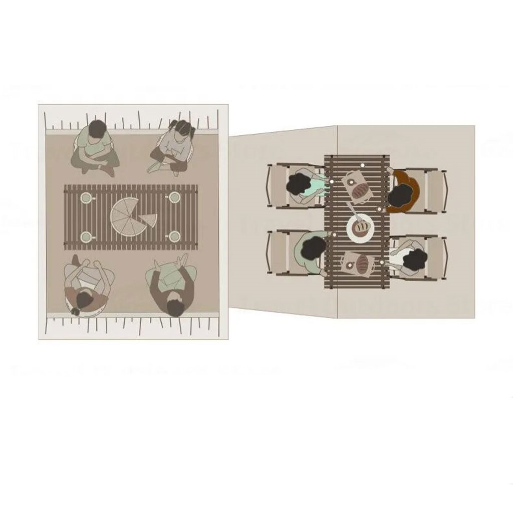 ظرفیت چادر نیچرهایک مدل VILLAGE 5.0 2 کد CNK2300ZP022