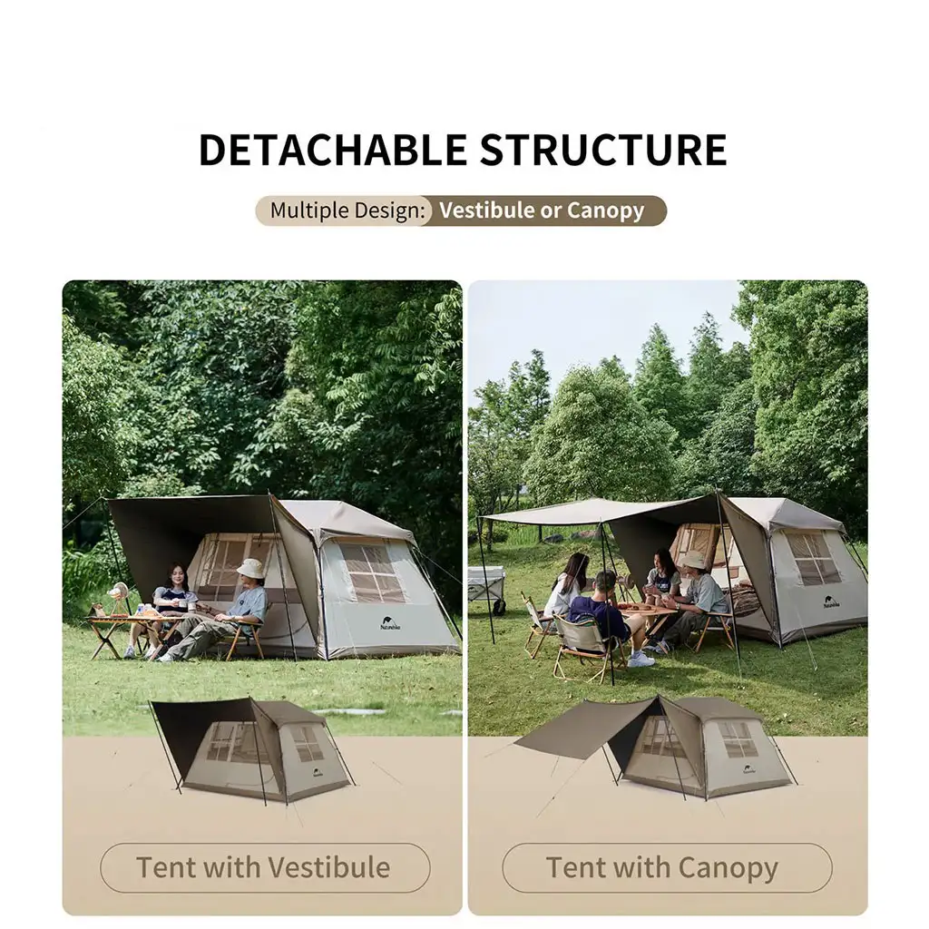 چادر مسافرتی نیچرهایک مدل VILLAGE 5.0 2 کد CNK2300ZP022